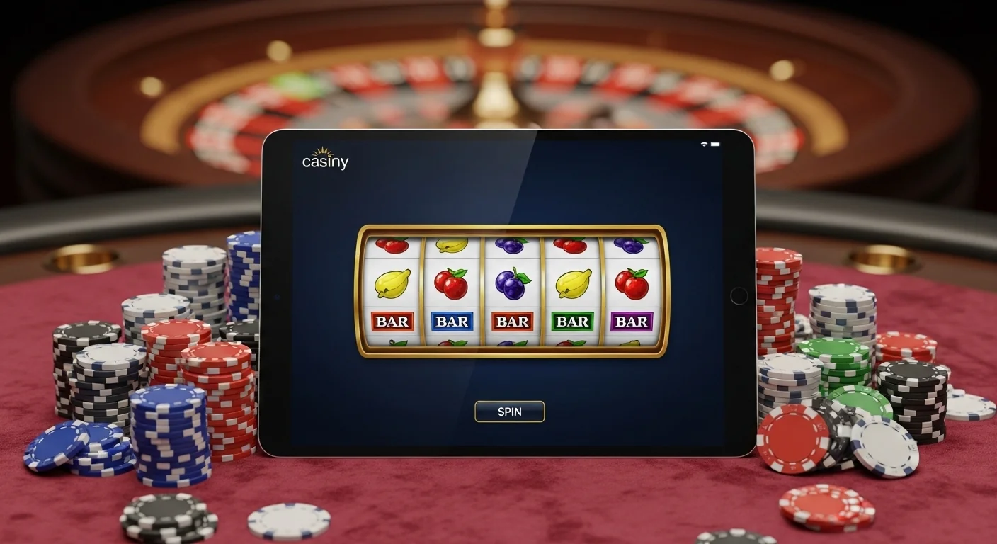 Casiny Casino game lobby overview